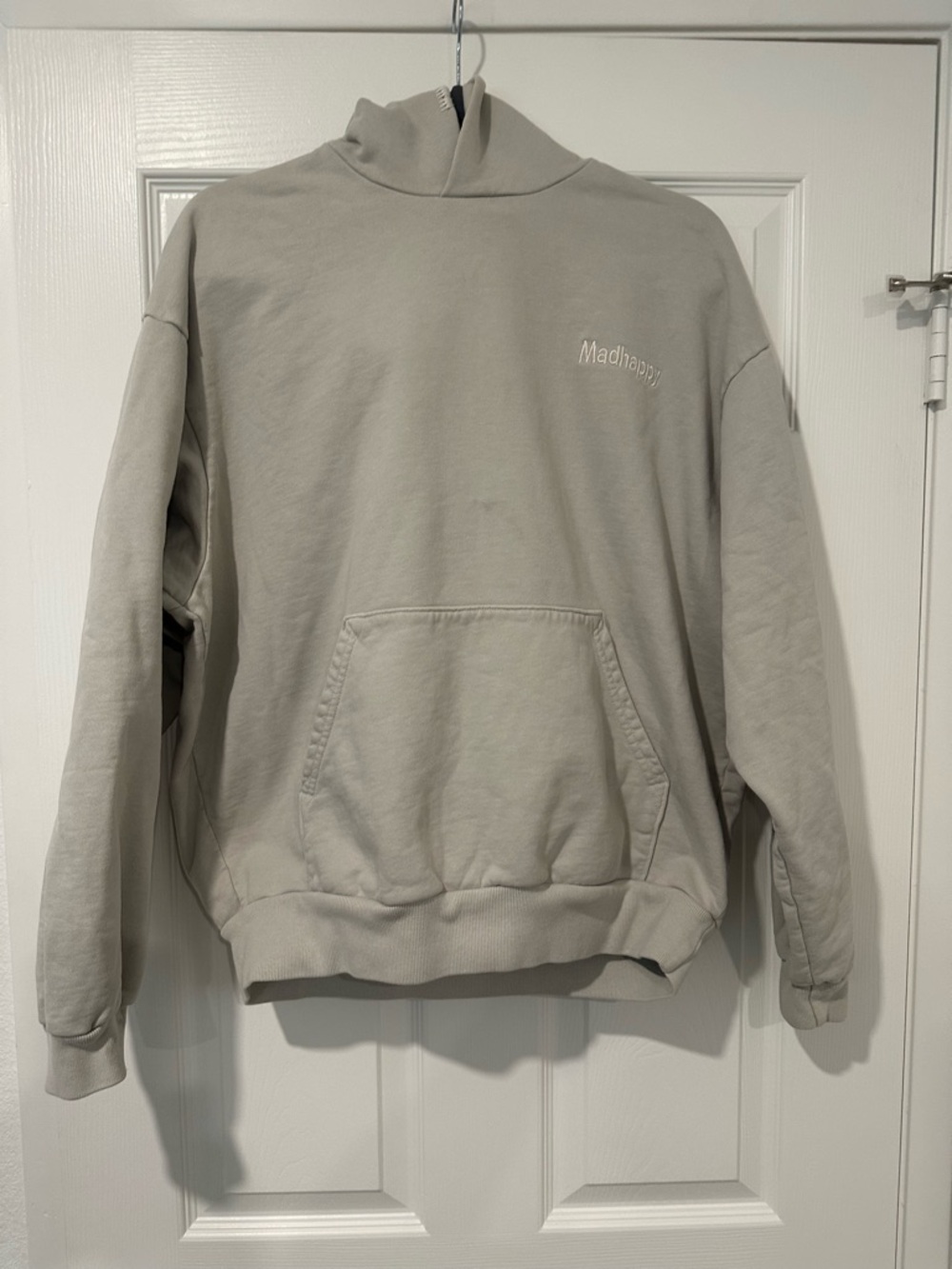 Madhappy Light concrete Hoodie size M. See pics for condition and sizing